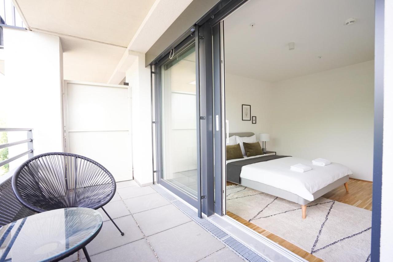 Green Garden Apartment W/.Balcony Near Thermal Spa Wien Eksteriør billede